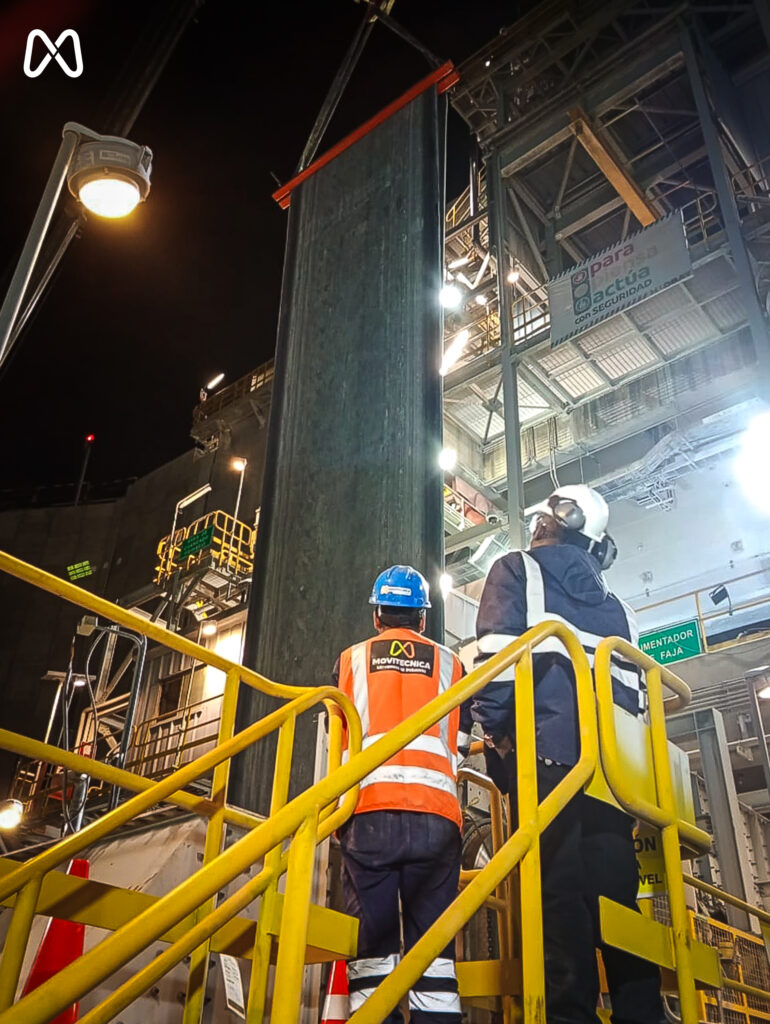 Servicio de mantenimiento de fajas en Hudbay