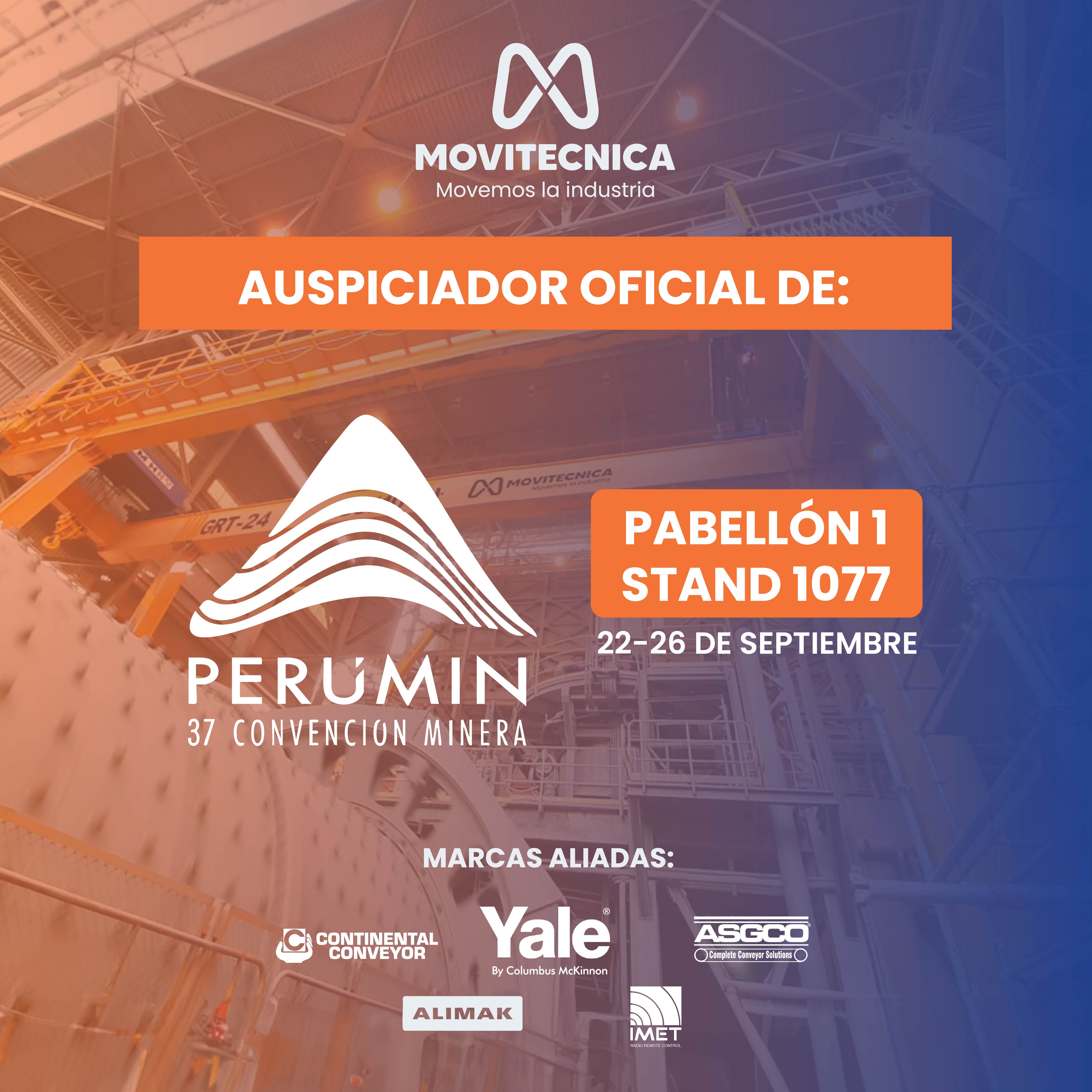 Movitecnica auspiciador de PERUMIN